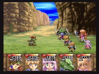 Albert Odyssey screenshot 4 for Sega Saturn